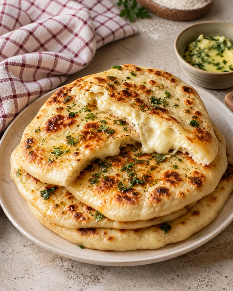 Cheese naans
