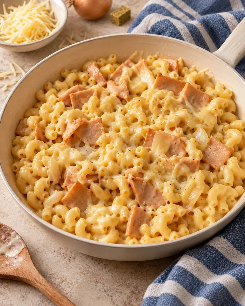Creamy veggie macaroni