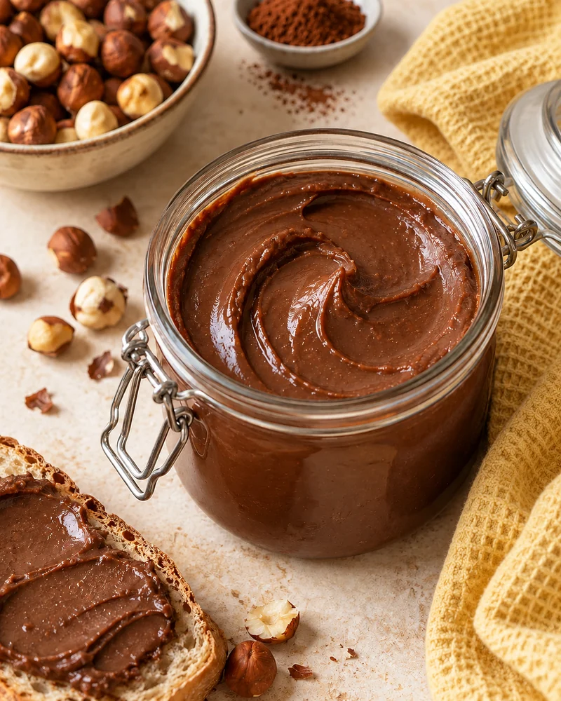 Hazelnut and cocoa spread