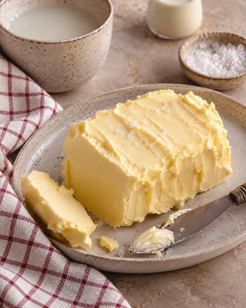 Homemade butter