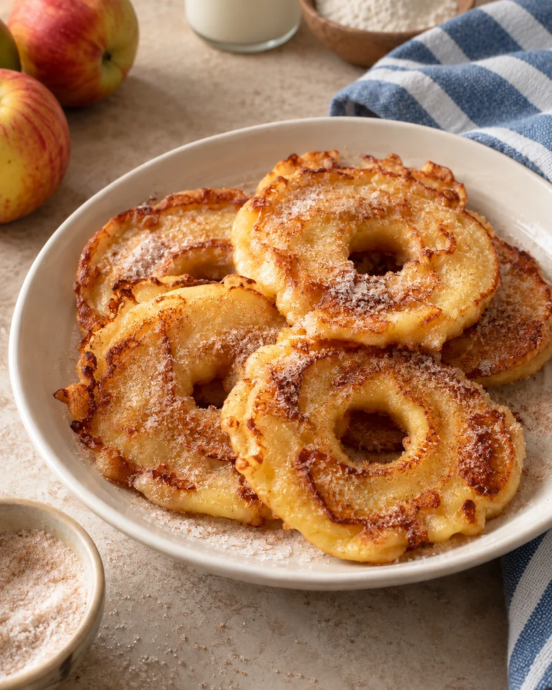 Apple pancake rings