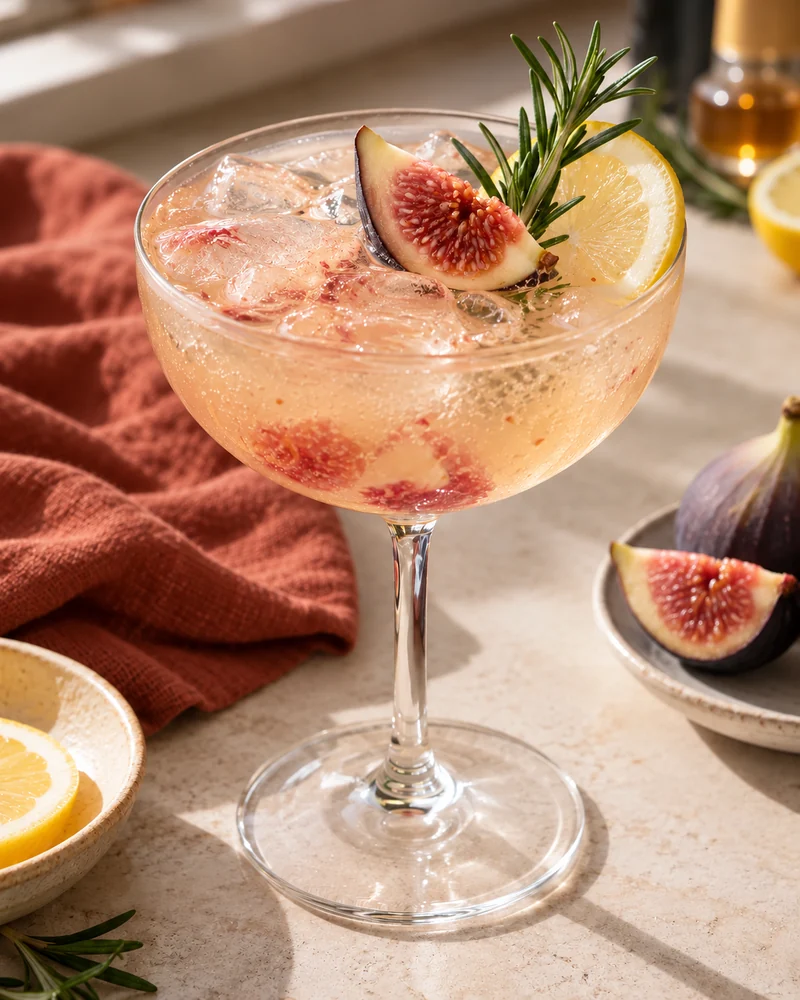 Fig gin royale