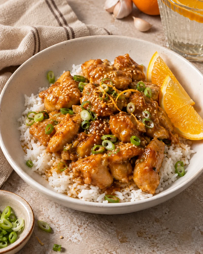 Orange chicken