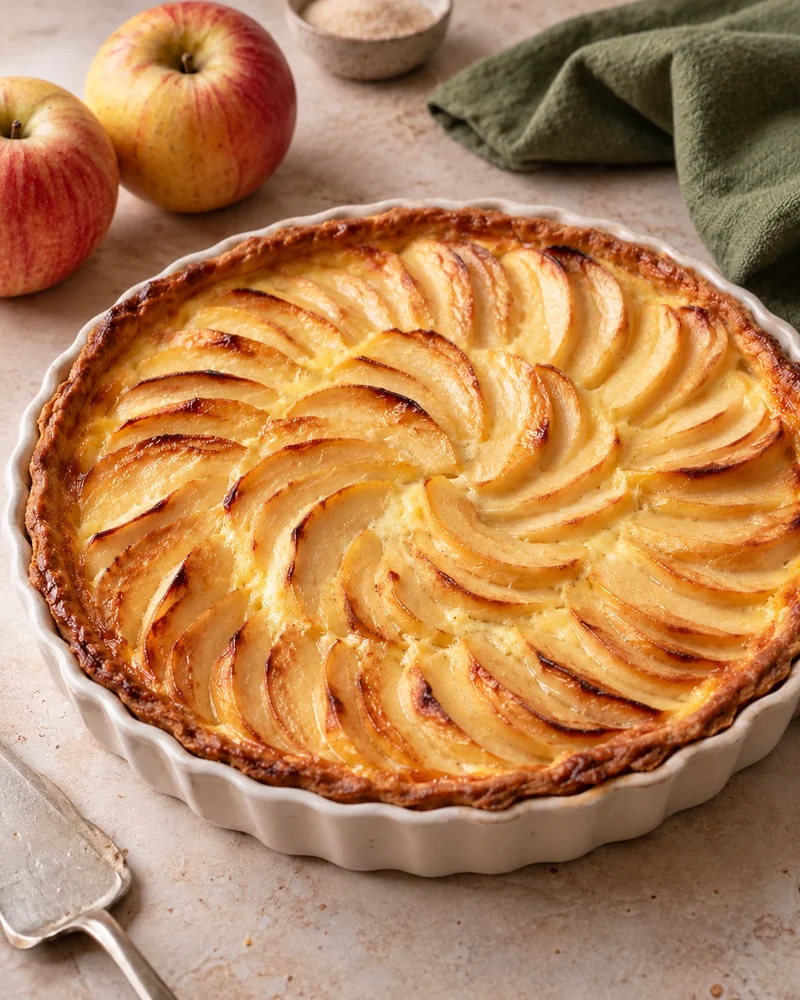 Alsatian apple tart